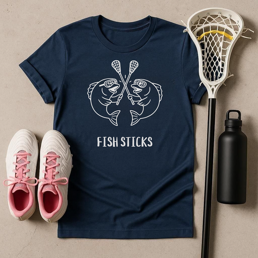Fish Sticks Lacrosse Tee