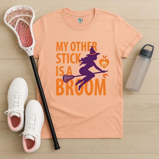 Witch Lacrosse Tee Shirt, Halloween Sports Top, Unisex Jersey Short Sleeve,  Athlete Apparel, Team Spirit Shirt,